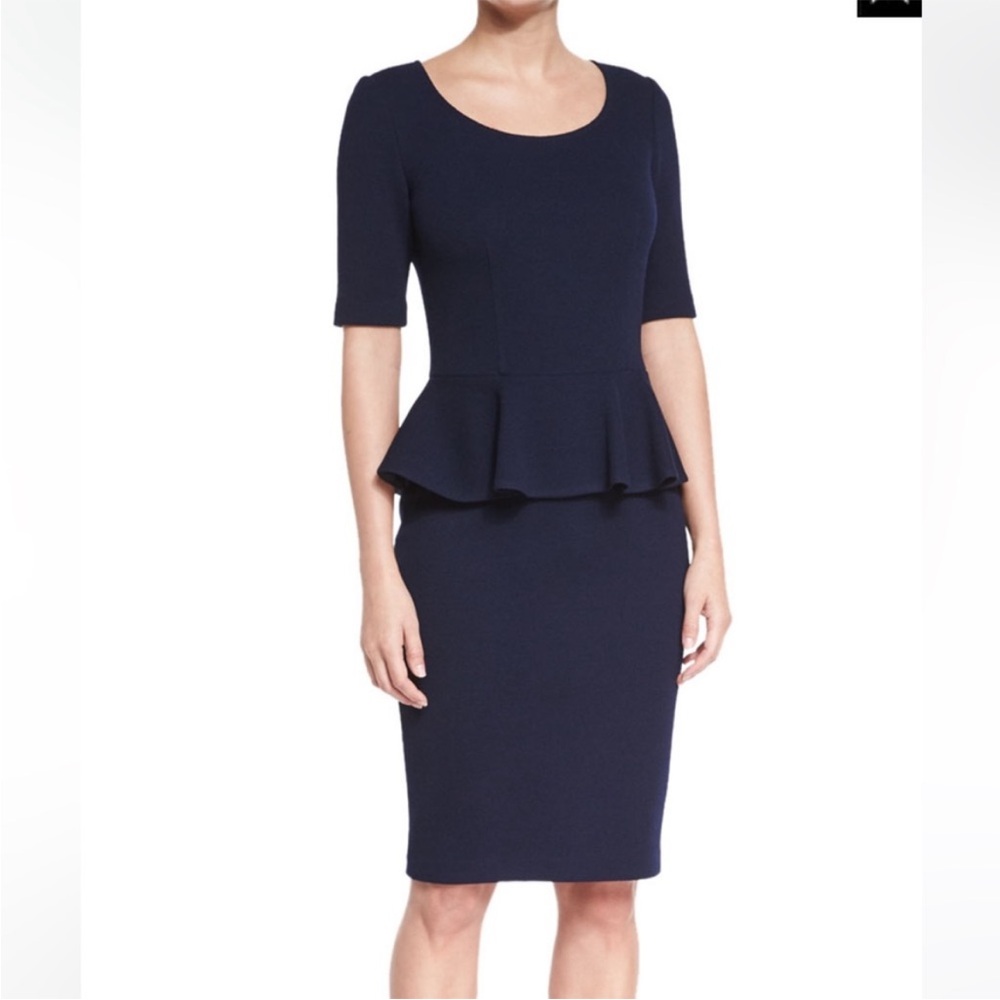 Lafayette 148 Peplum Dress